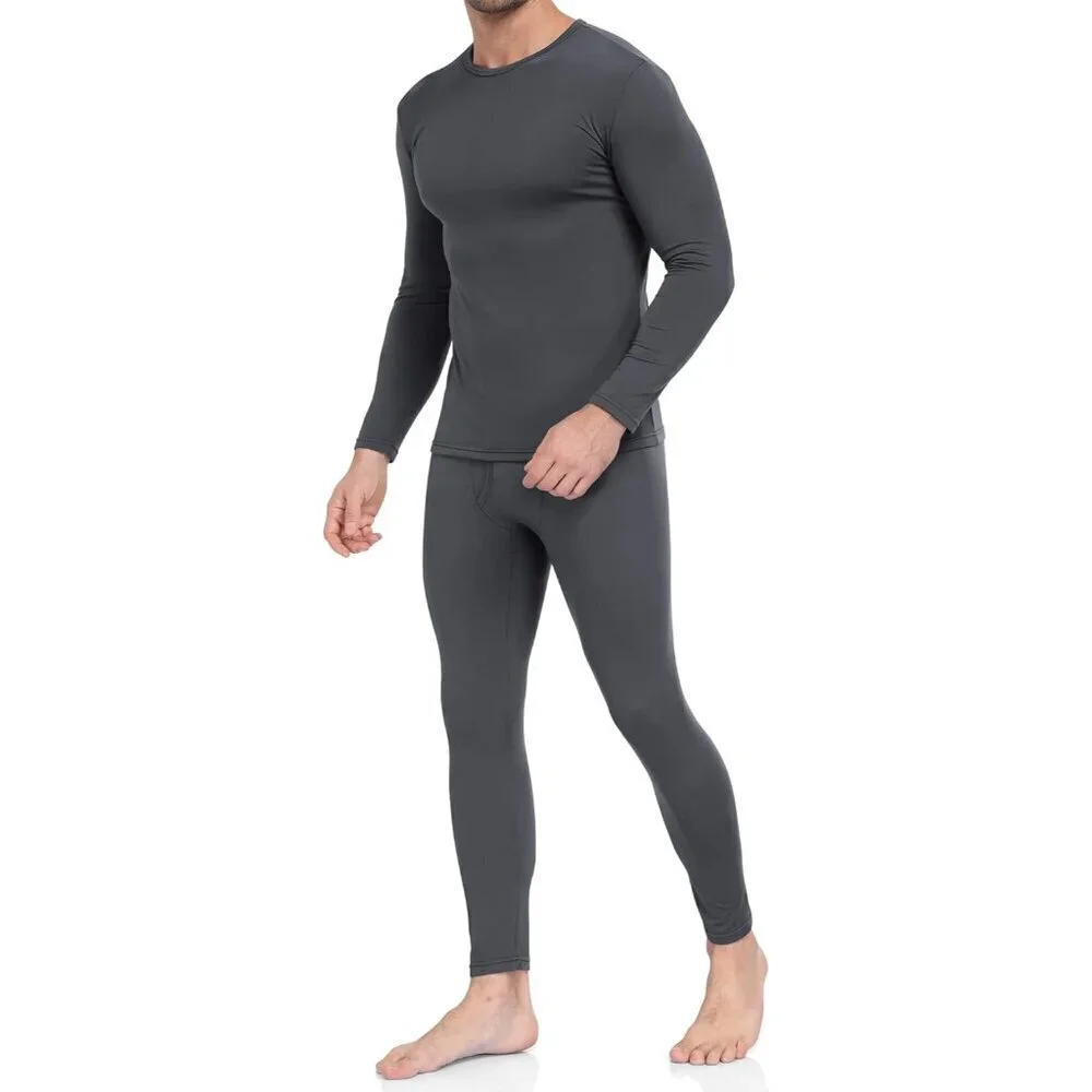 Thermal Underwear for Men Long Johns with Fleece Lined Base Layer Men Cold Weath